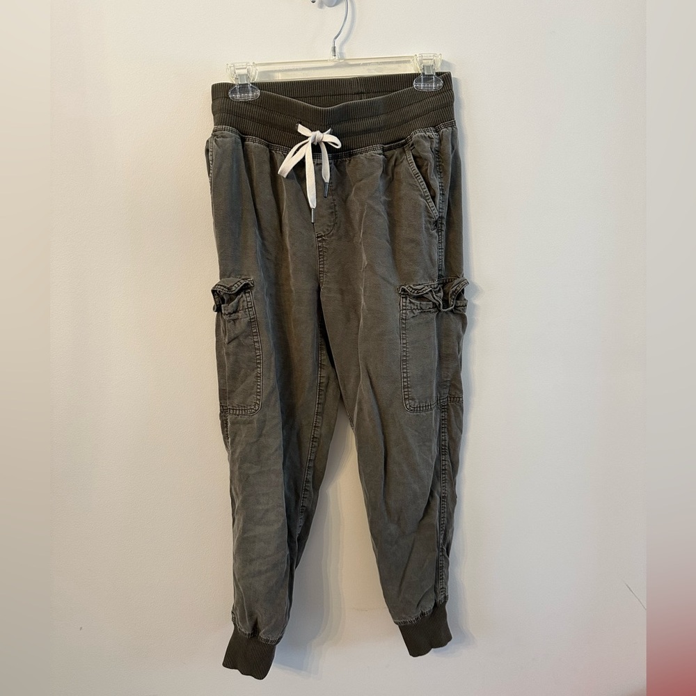 Aerie Green Cargo Pants Joggers Discontinued